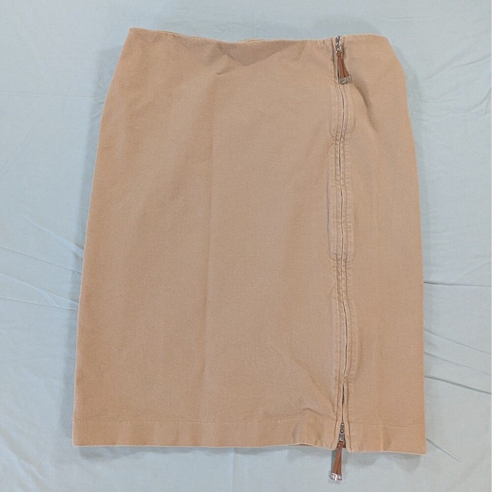 Lauren Ralph Lauren Offset Zipper Pencil Skirt Size 10